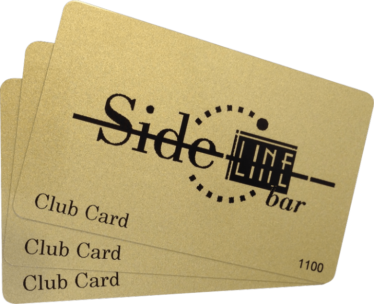 membership card sideline bar