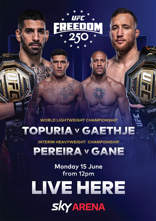 UFC Freedom 250 Poster thumbnail